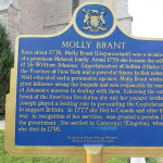 Plaque for Molly Brant