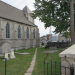 Looking South in Kingston's Lower Burial Ground