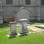 Forsyth Monument adjacent to the church in Kingston's Lower Burial Ground
