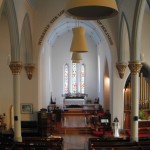 Looking toward the chancel in St. Paul's Church