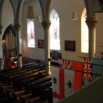 Gallery view looking East in St. Paul's Church