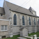 Side view of St. Paul's Church
