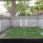 View of Stuart Lair from the entrance in Kingston's Lower Burial Ground